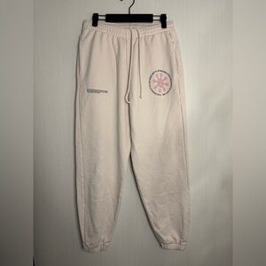 PANGAIA Jogger Sweatpants. Medium. Light Pink. No flaws noted.